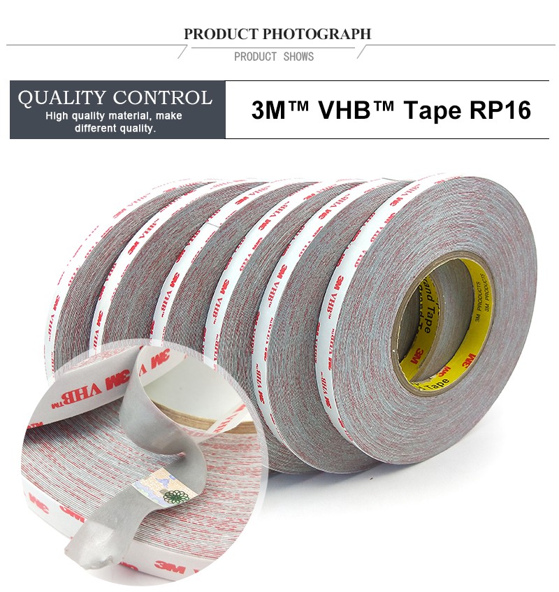 3M VHB Acrylic Foam Double Sided Tape RP16