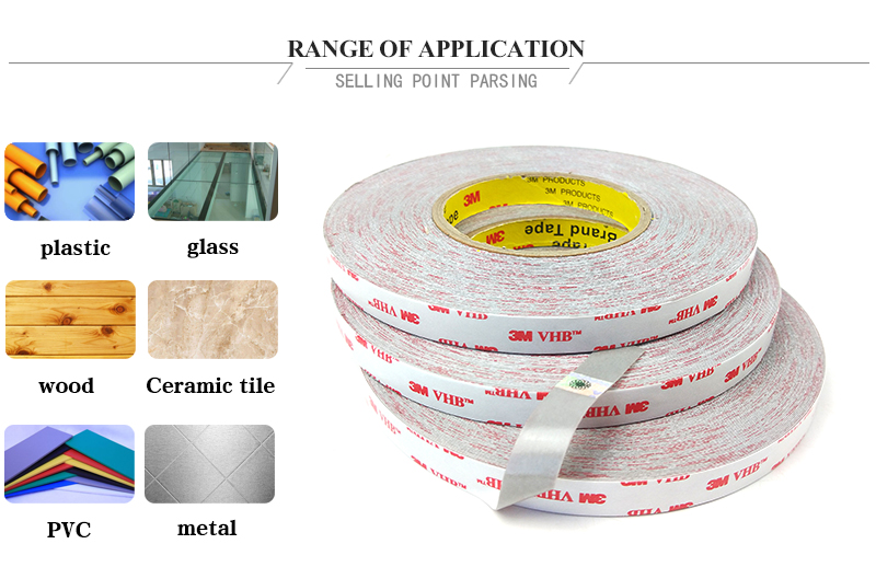 3M VHB Acrylic Foam Double Sided Tape RP16