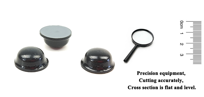 3M Rubber Gasket SJ5003 3m Protective rubber dots/black color/hemiphere/W11.2mm*H5.1mm