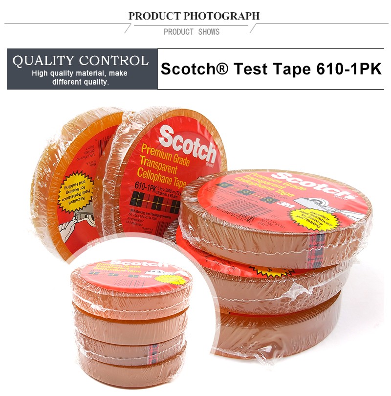 Scotch® Light Duty Packaging Tape 610 Heat Resistant