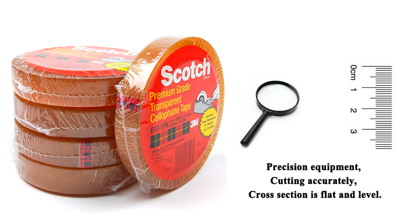 Scotch® Light Duty Packaging Tape 610 Heat Resistant