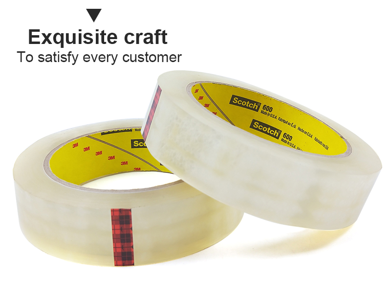 Scotch® Light Duty Packaging Tape 600 High Clarity