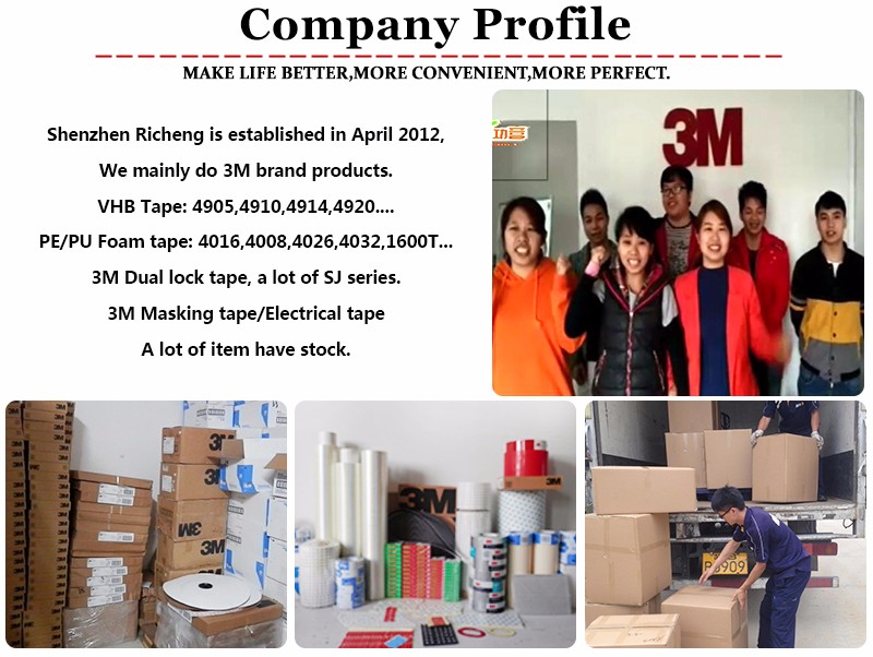 5962 3M VHB waterproof double sided adhesive tape Shenzhen Stock