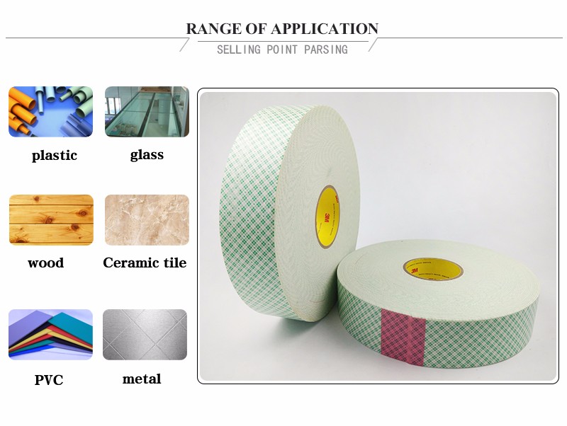 3M 4026  double side foam tape die cutting tape