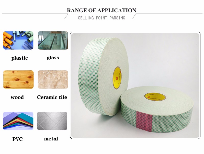 3M 4008  double side foam tape die cutting tape