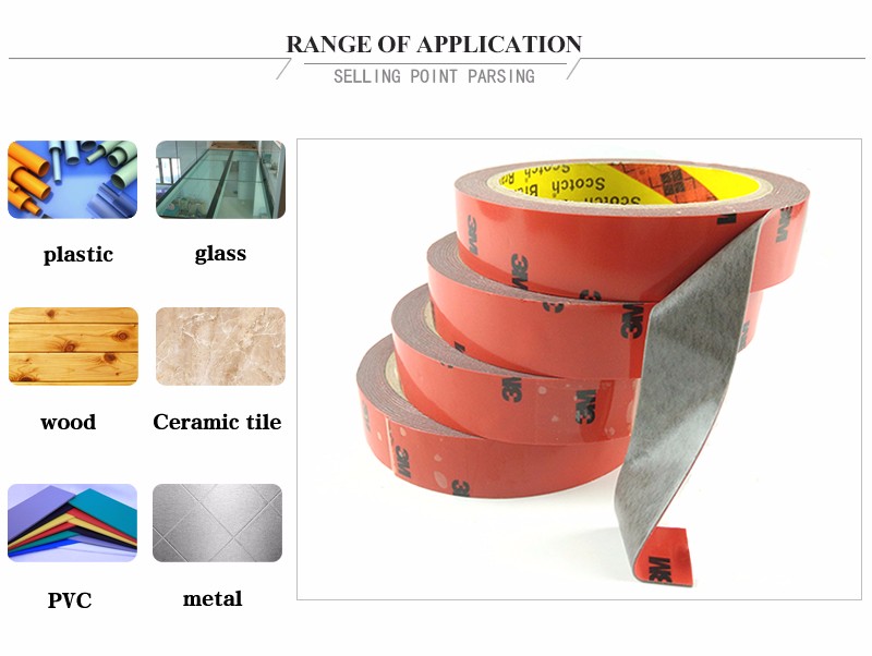 3M 100% CP5112 double sided strong adhesive tape