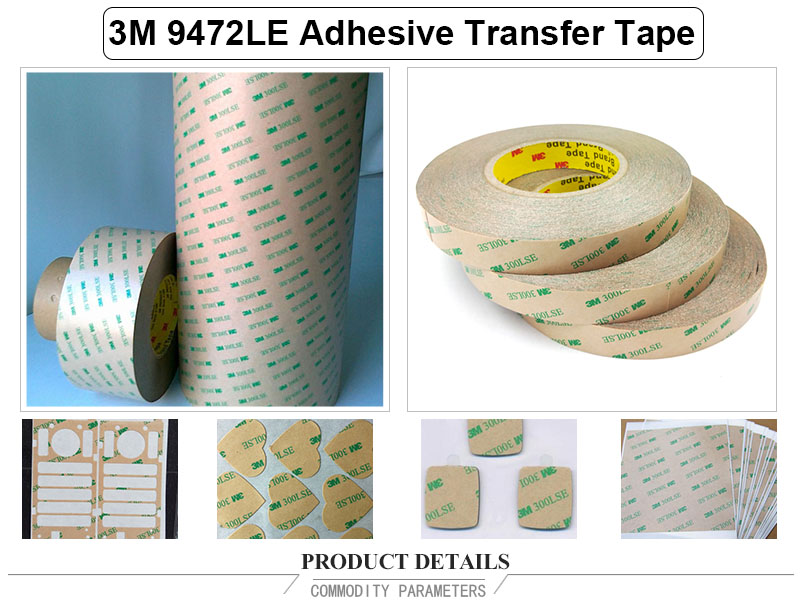 Very thin 3M 9472LE tesa double sided tapes foam tape