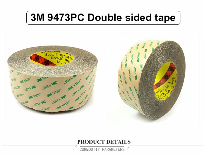 New products 3M 9473PC heavy duty double sided tape