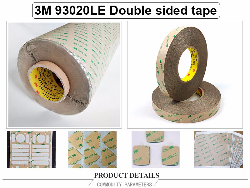 3M PET 93020LE industrial double sided tape Double sided tape