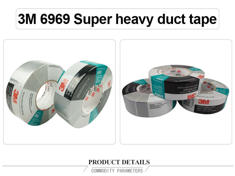 3M Tape TB6969 adhesive duct tape ,we can slit and dit cut