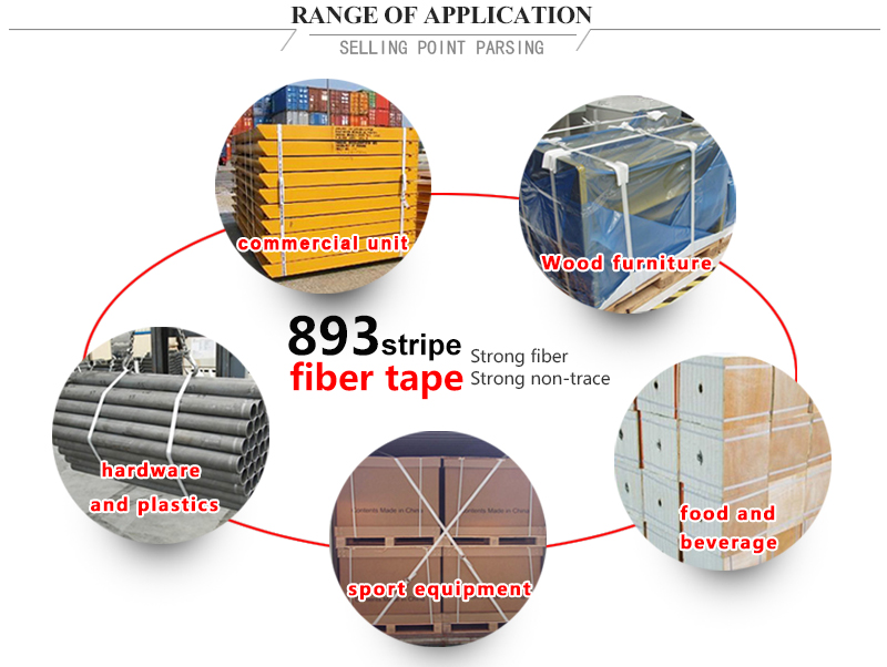 3M  TB893 filament tape and waterproof transparent tape