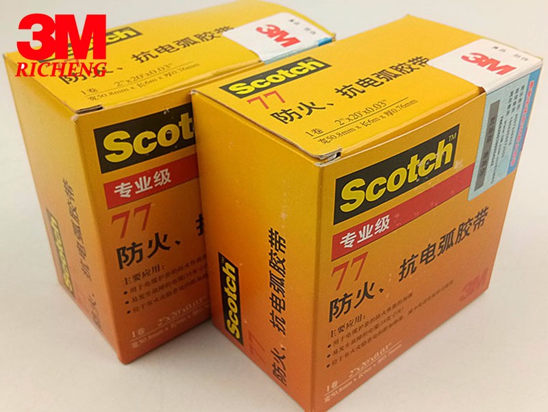 Scotch® Fire-Retardant and Electric Arc Proofing Tape 77 Series